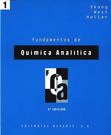 Fundamentos Quimica Analitica Tomo 1 + 2 Skoog Reverte