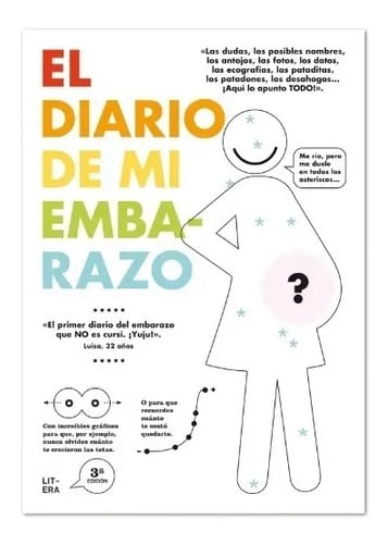 Diario Embarazo - Registro Emocional Y Médico Completo