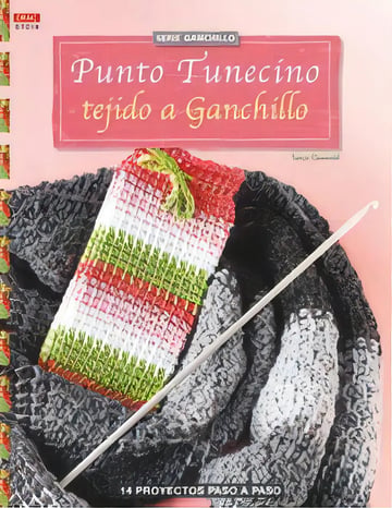Punto Tunecino Tejido A Ganchillo, De Osswald, Tanja. Editorial El Drac, S.l., Tapa Blanda En Español