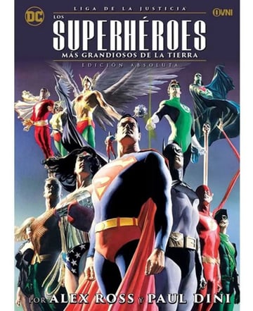 Liga De La Justicia Superhéroes Más Grandiosos Dc