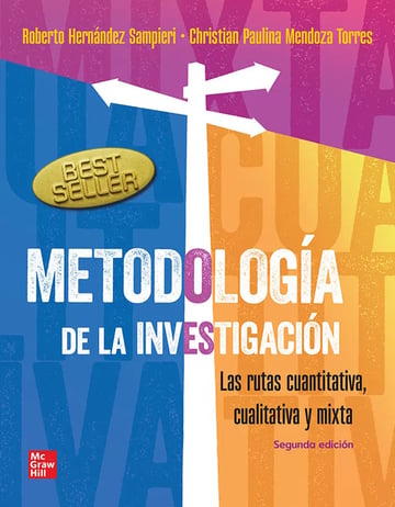 Metodologia De La Investigación Bundle Las Rutas Cuantitativa, Cualitativa Y Mixta De Hernandez Editorial Mcgrawhill Interamericana De España Tapa Blanda Segunda En Español