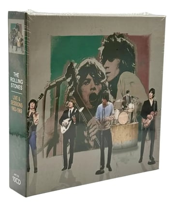 Rolling Stones Box Set 10 Cds - Edición Bestial, Rarezas Box Set Live Sessions - 10 Cds