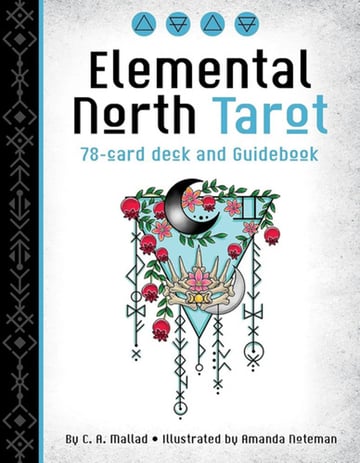 Tarot Elemental North  Cartas Esotéricas Oráculo - Inglés