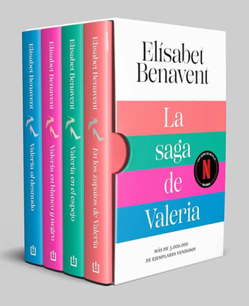 Saga Valeria Benavent, Estuche Completo, Novela Romántica Bo