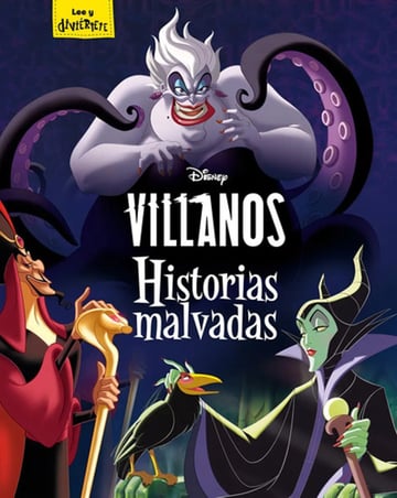 Libro Villanos Historias Malvadas Tapa Dura Niños Disney