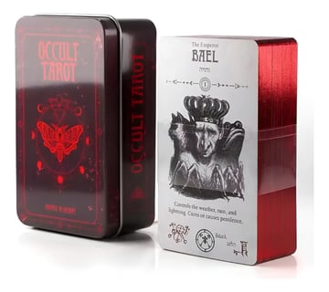Occult Tarot En Lata - Baraja Ocultismo Y Magia