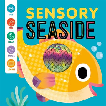 Libro Sensorial Para Bebé-mar Y Playa-toca Y Siente (ingles)