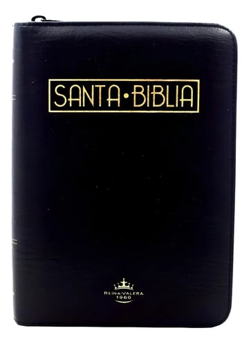 Biblia Cristiana Reina Valera 1960 - Negra - Letra Grande