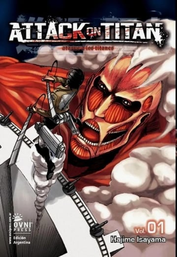 Attack On Titan 1 Isayama Manga Anime Japón