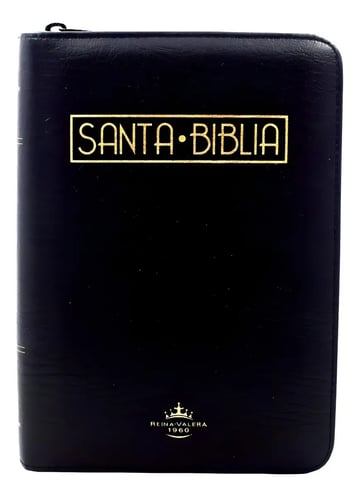Santa Biblia Rvr 1960 Estuche Negro Canto Dorado Qr, De Reina Valera1960. Editorial Sociedades Bíblicas Unidas, Tapa Blanda, Reina Valera 1960 - Con Índice