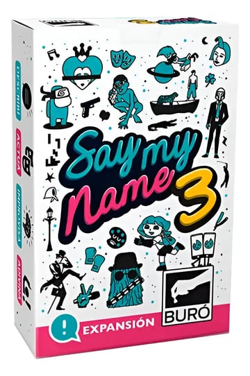 Say My Name 3 Expansión Buró  Juego De Cartas Party Uruguay