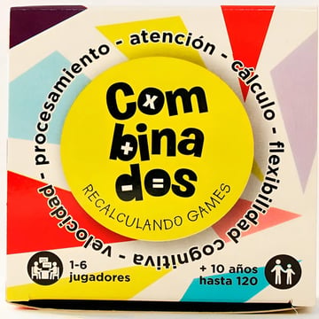 Combinados Juego Mesa Cartas Estrategia Lógica Familiar
