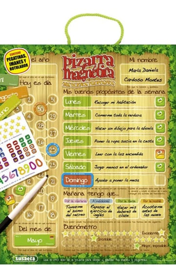 Pizarra Magnética Buenos Propósitos Motivación Infantil