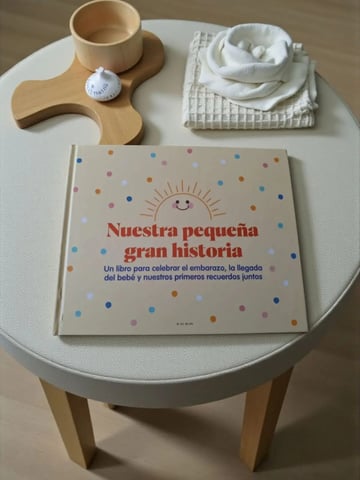 Nuestra Pequeña Gran Historia: Libro Recuerdos Bebé Outlet