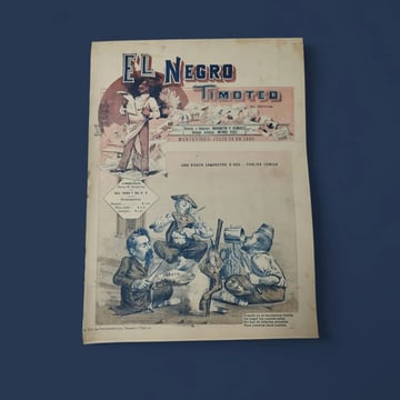Revista El Negro Timoteo N°22 Montevideo 1895