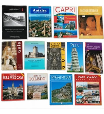 Lote 13 Guías Turísticas Arte Historia Y Fotografía