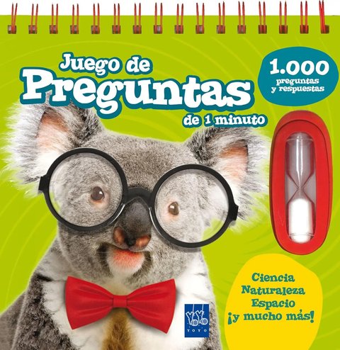 Libro Juego Preguntas 1 Minuto Trivia Infantil Familia