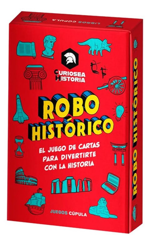 Juego Cartas Robo Histórico Curiosea Historia Trivia Box