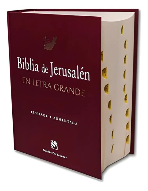 Biblia De Jerusalén Letra Grande Traducción Oficial