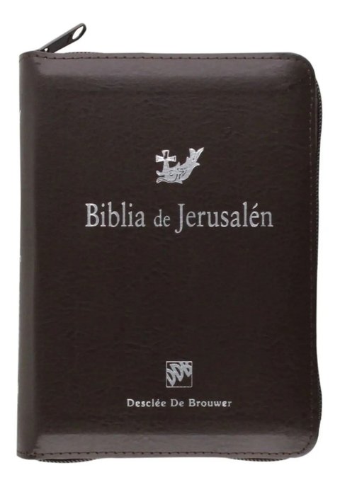 Biblia De Jerusalén Modelo Bolsillo Con Cierre. Desclee De B