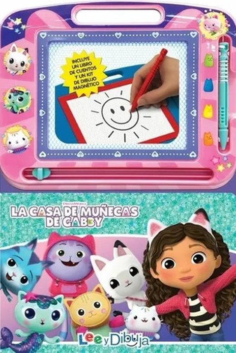 Libro Casa De Muñecas De Gabby, La Pizarra Magica, Vol. 1. Editorial Phidal Inc, Tapa Blanda