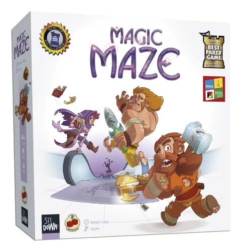 Magic Maze Juego De Mesa Familiar Cooperativo 1 A 8 Jugadore