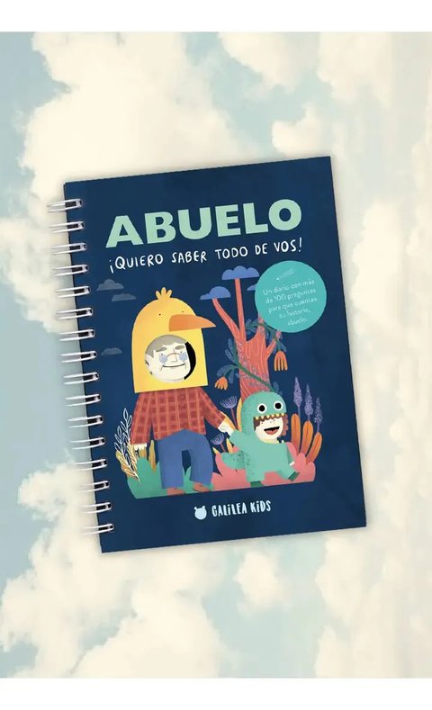 Libro Diario Abuelo, De Galilea Kids, Vol. 1. Editorial Galilea Kids, Tapa Blanda