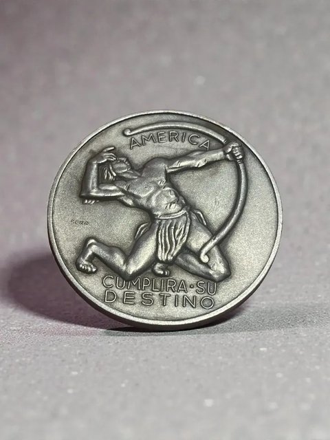 Medalla Fútbol Uruguay 1981 Banco Republica Pena