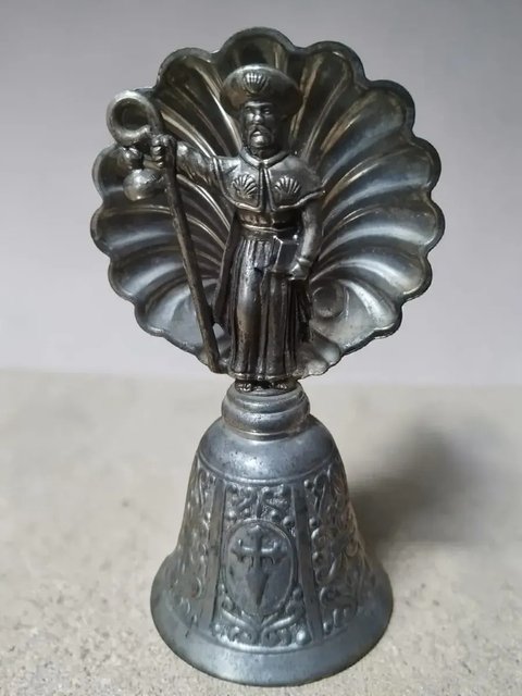 Campana Antigua Santiago De Compostela Metal