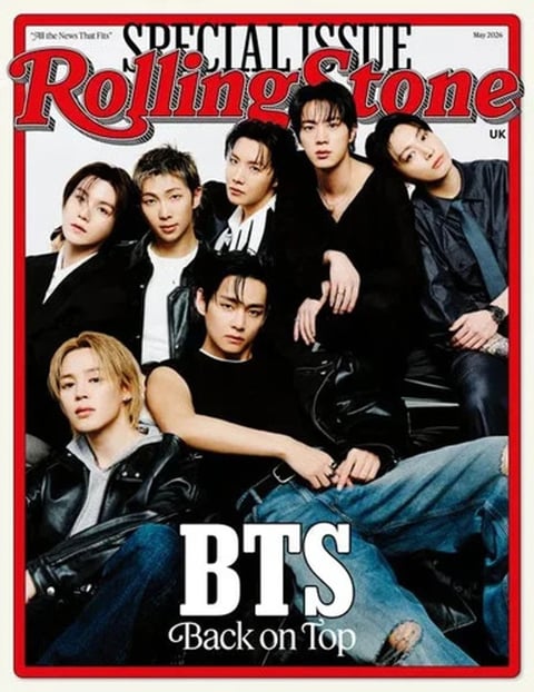 Revista Rolling Stone Bts Edición En Inglés K-pop