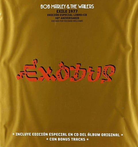 Bob Marley Exodus 1977 Libro Cd Edición Aniversario