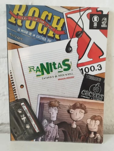 Ranitas Libro Rock Uruguayo Nicolás Peruzzo Ninfa Comics