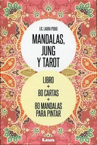 Mandalas Jung Y Tarot Podio, Laura + Libro, Block Y Cartas