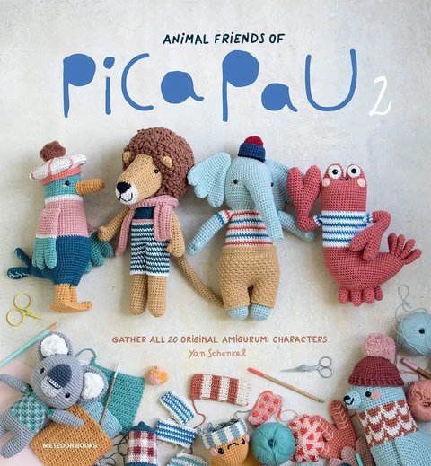 Libro Banda Pica Pau 2 Amigurumi Crochet Yan Schenkel