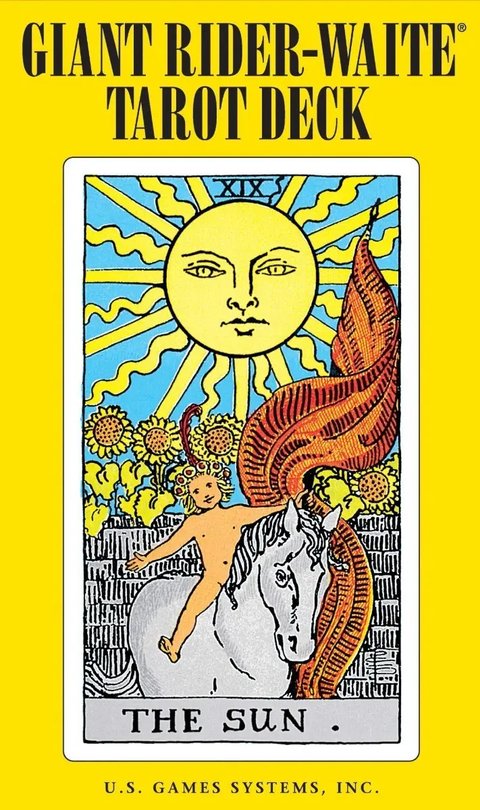 Cartas - Rider Waite Tarot Deck: Giant Size - Colman Smith
