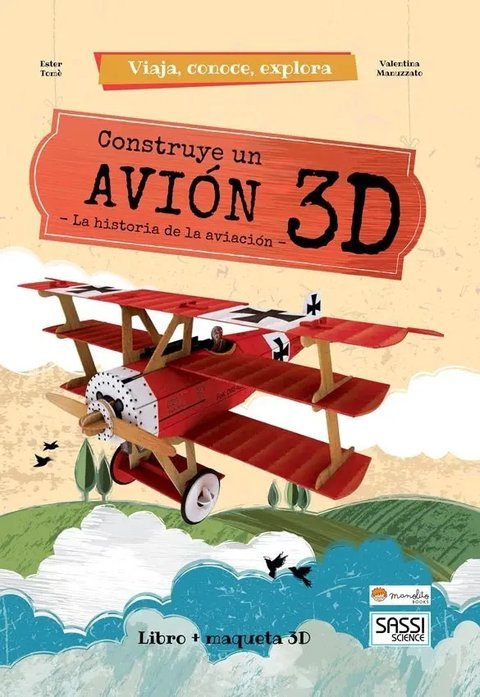 Libro - Construye El Avión 3d. Historia De La Aviación - V.