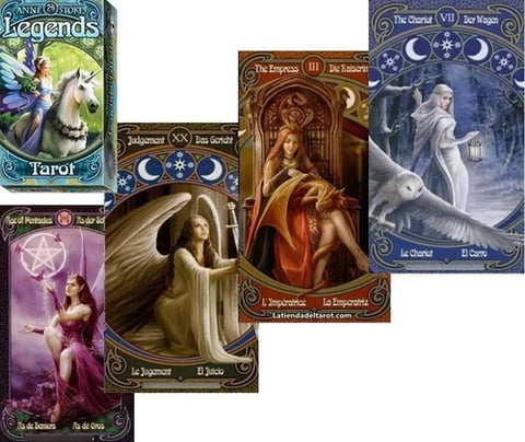 Cartas - Anne Stokes Legends Tarot
