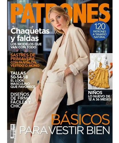 Revista Patrones 418 Básicos Chaquetas Y Faldas