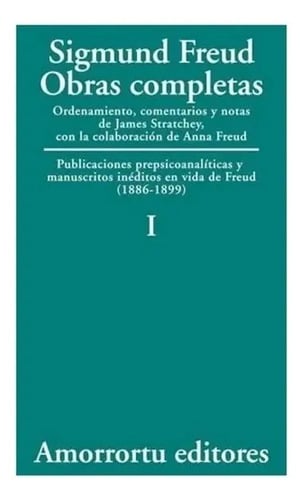 Libro - Obras Completas Sigmund Freud - Tomo 1