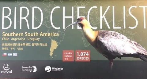 Libro - Bird Checklist - Horacio Matarazzo