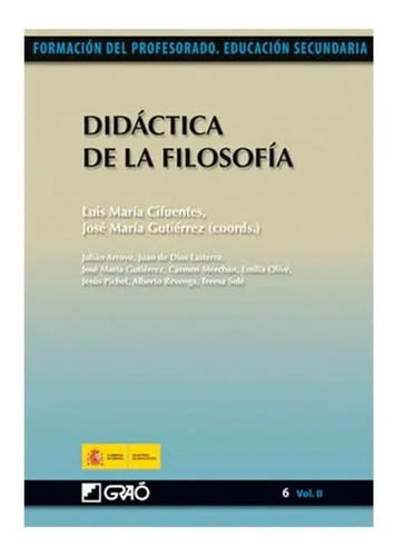 Didáctica De La Filosofía Cifuentes