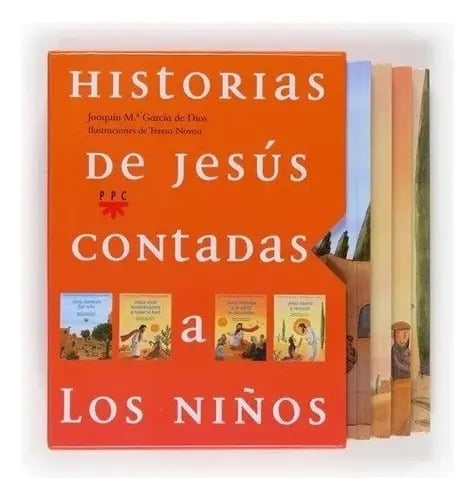 Historia De Jesus Contada A Los Niños Pack 4 Libros