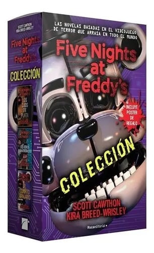 Estuche Five Nights At Freddy's En Español 3 Libros