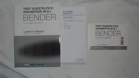 Test Bender Completo Manual + Tarjetas + Laminas Guestaltico