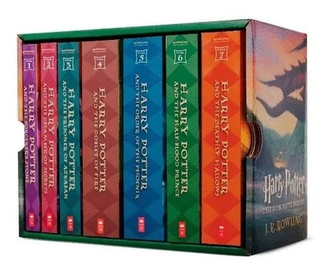 Harry Potter The Complete Series Box Set Rowling Scholastic