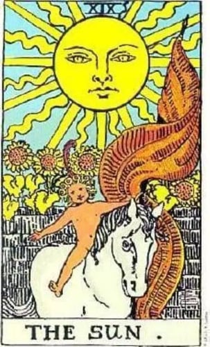 Rider Waite Tarot Deck: Giant Size - Pamela Colman Smith