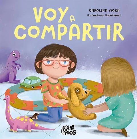 Voy A Compartir, De Maria Lavezzi / Crolina Mora. Editorial El Ateneo, Tapa Dura En Español, 2030
