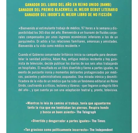 Libro - Esto Te Va A Doler - Kay, Adam