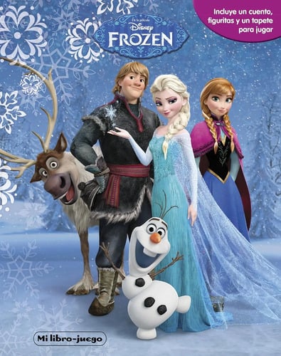 Frozen Libroaventuras Incluye Un Cuento, Figuritas, Tapete