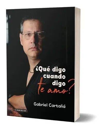 Que Digo Cuando Digo Te Amo Gabriel Cartaña Detalle Tapa